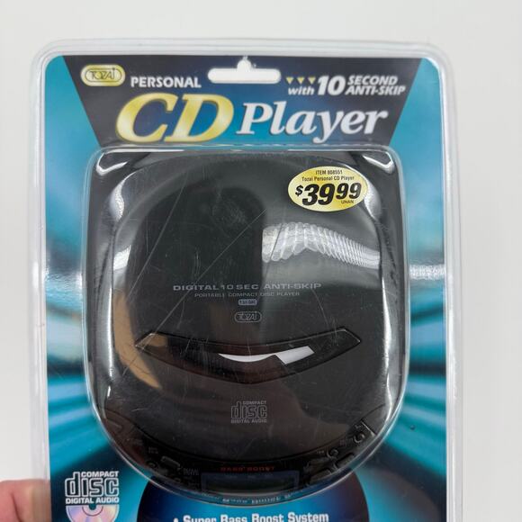 Vintage Tozai ATC-39 Personal CD Player & Headphones Sealed / New - Picture 2 of 6